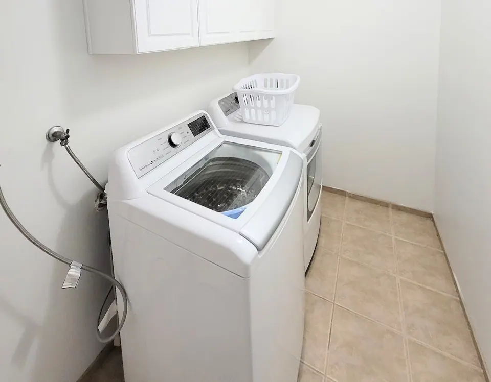 Laundry with washer and dryer