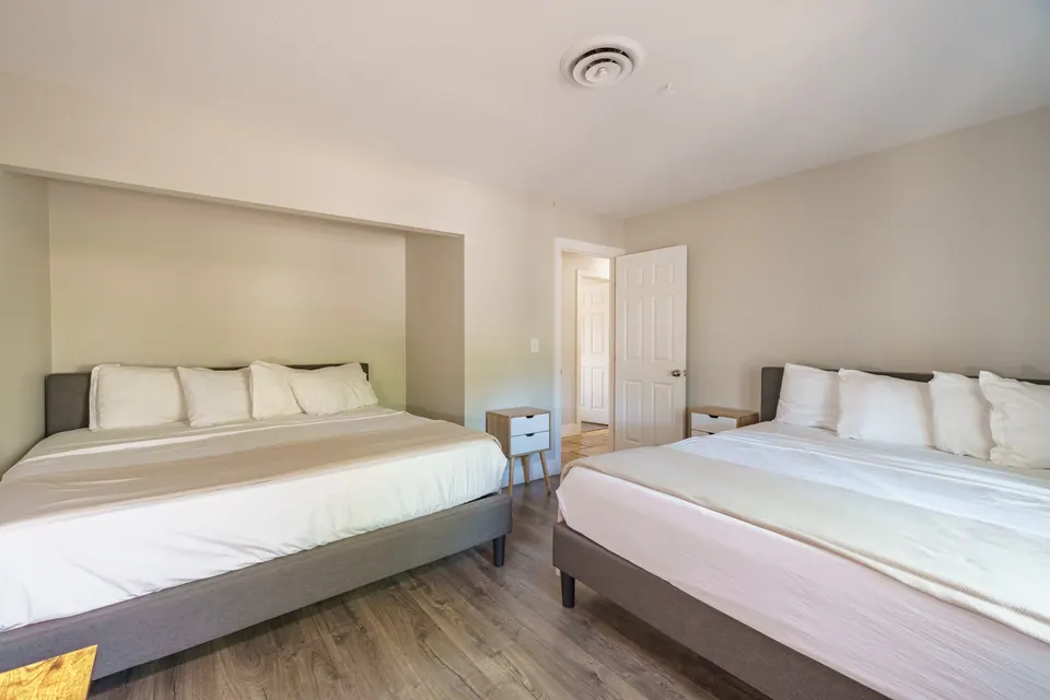 Bedroom 2 with two beds